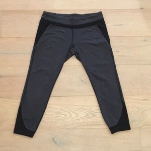 Lululemon wunder under cotton crop leggings